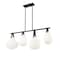 Z-Lite Newbury 4 Light Pendant, 13in. W x 19in. H, Matte Black 7513-4L-MB - alternate 6